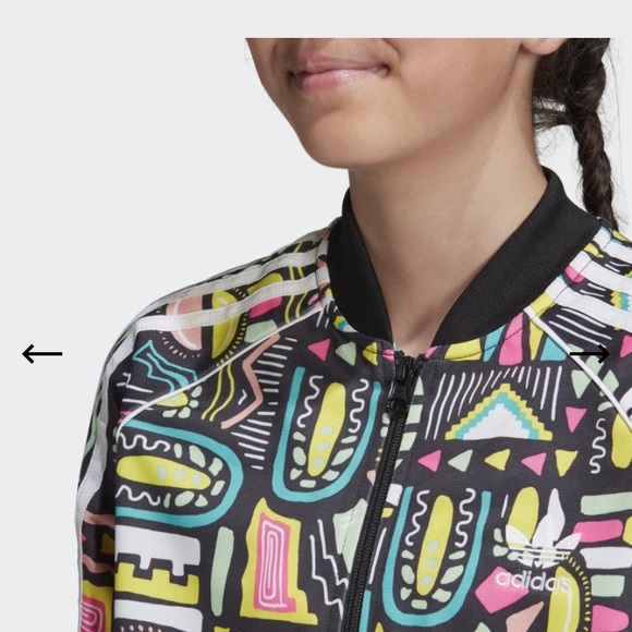 ๐HP4/22๐ BNWT Girls ADIDAS JACKET - Picture 5 of 6